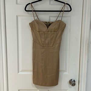 Satin Dynamite Corset Dress